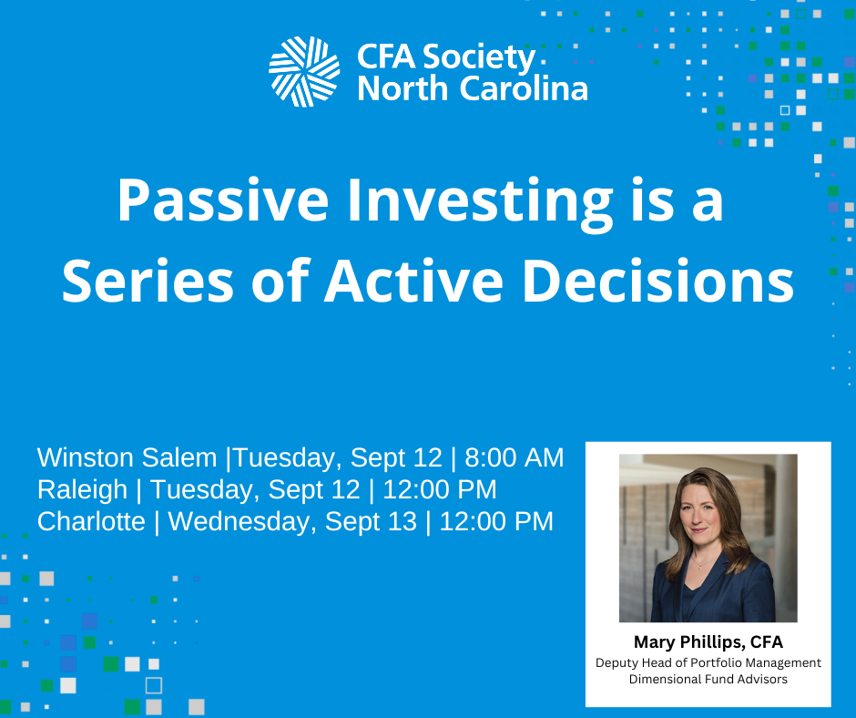 Triad-Passive Investing is a Series of Active Decisions