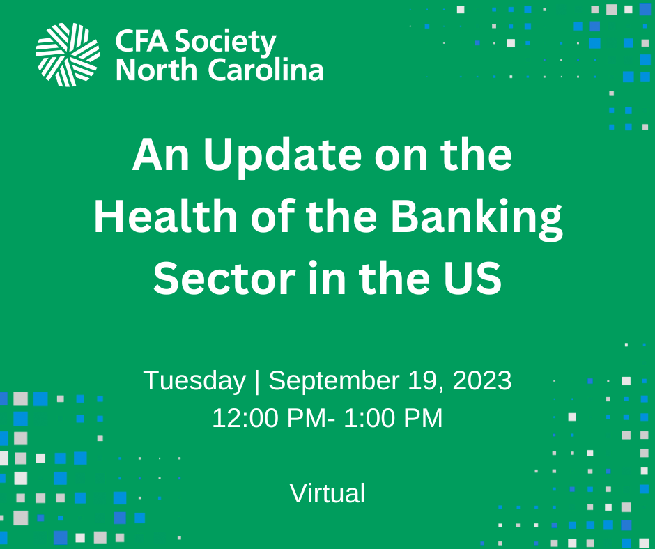 Virtual-An Update on the Health of the Banking Sector in the US