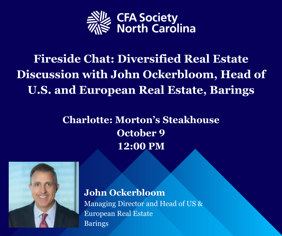 CLT- Fireside Chat: Diversified Real Estate Discussion with John Ockerbloom, Head of U.S. and European Real Estate, Barings